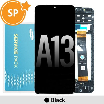 Tecguru-Samsung Galaxy A13 A135F LCD Screen Replacement Digitizer GH82-28508A/28653A (Service Pack)-Black Tecguru-Samsung Galaxy A13 A135F LCD Screen Replacement Digitizer GH82-28508A/28653A (Service Pack)-Black